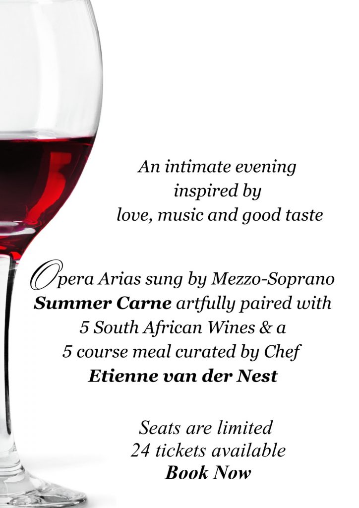 Mezzo-Sopranistin Summer Carne bei A Taste of Opera in Berlin